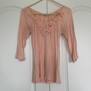 Forever 21 3/4 length sleeve top